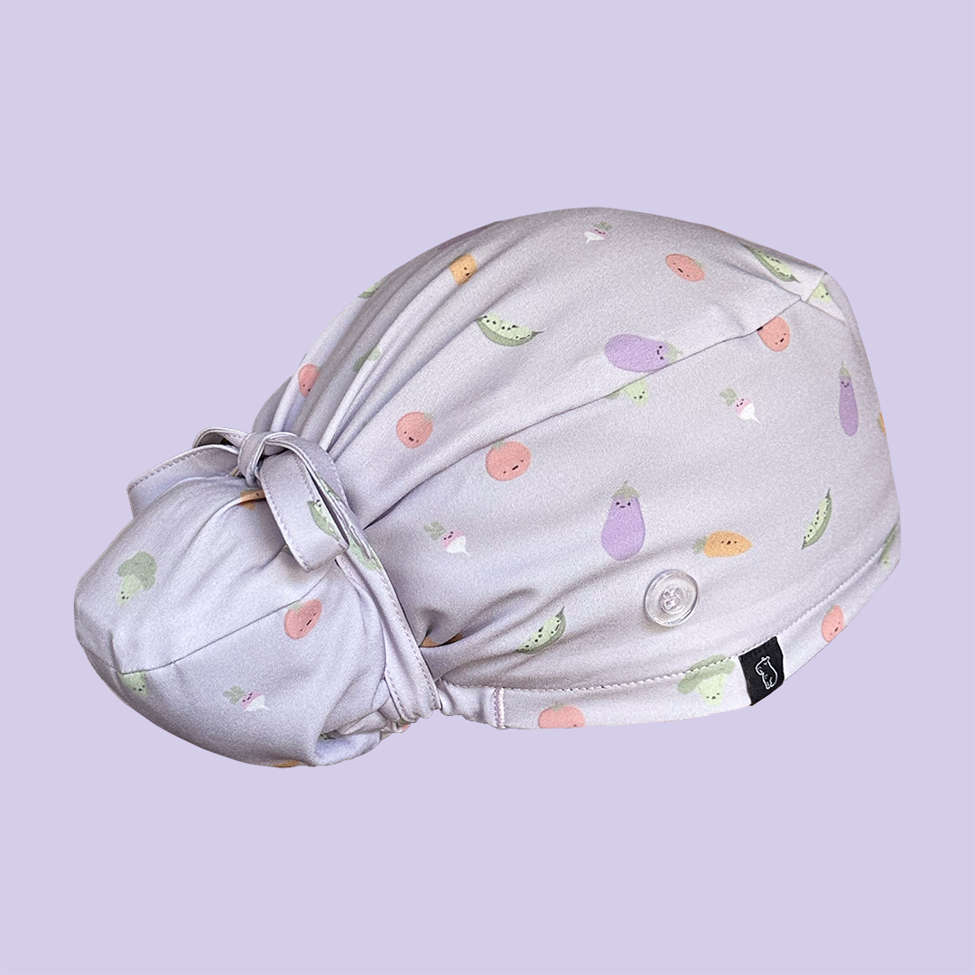 Bun Cap Veggie Woes Rear