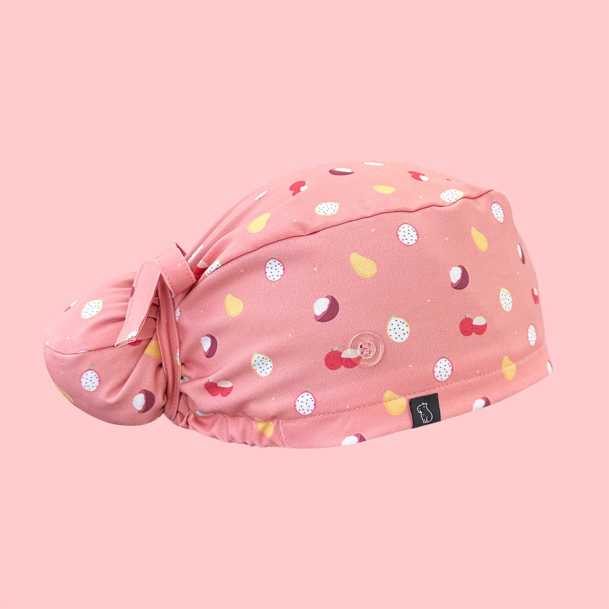 bun scrub cap: tropical fruit profile