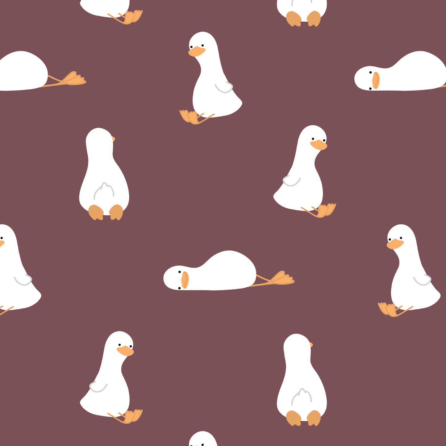 What the Duck graphic print