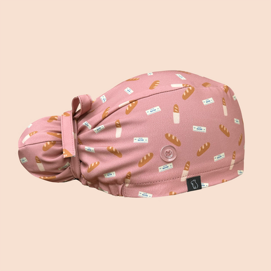 bun scrub cap: baguette about it profile