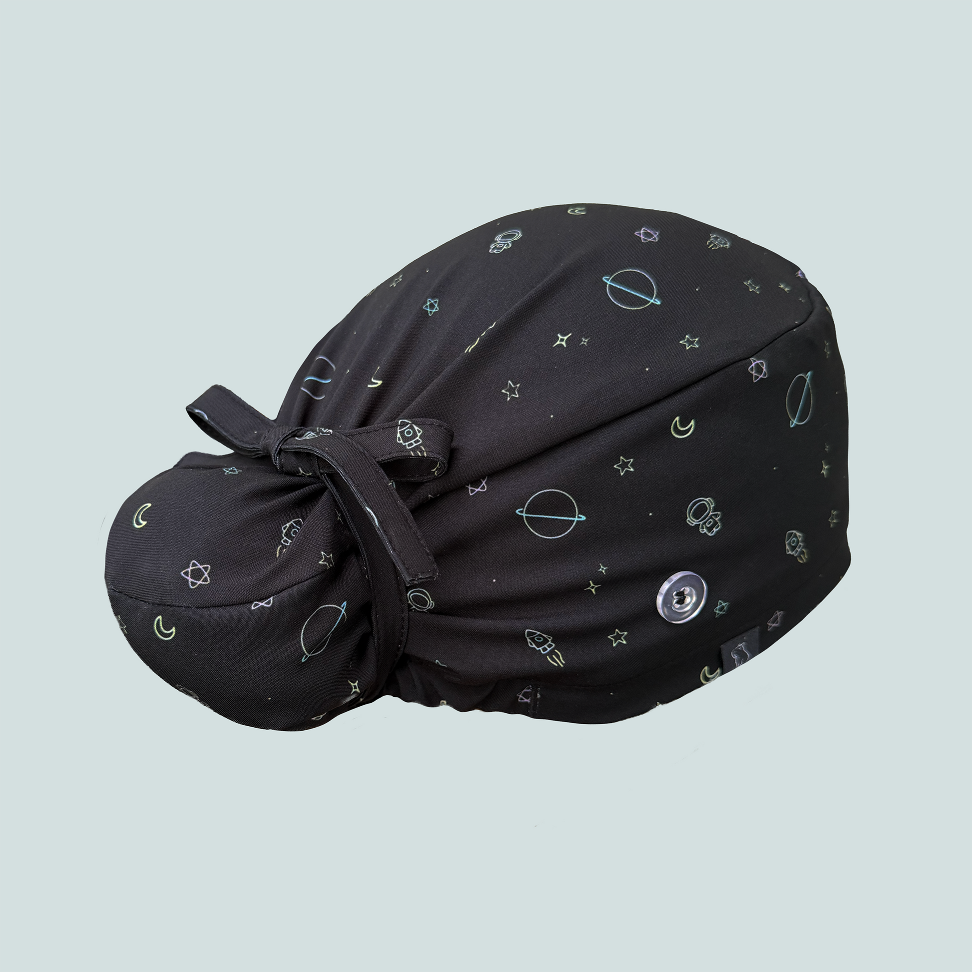 Bun Cap in Blast Off (rear)