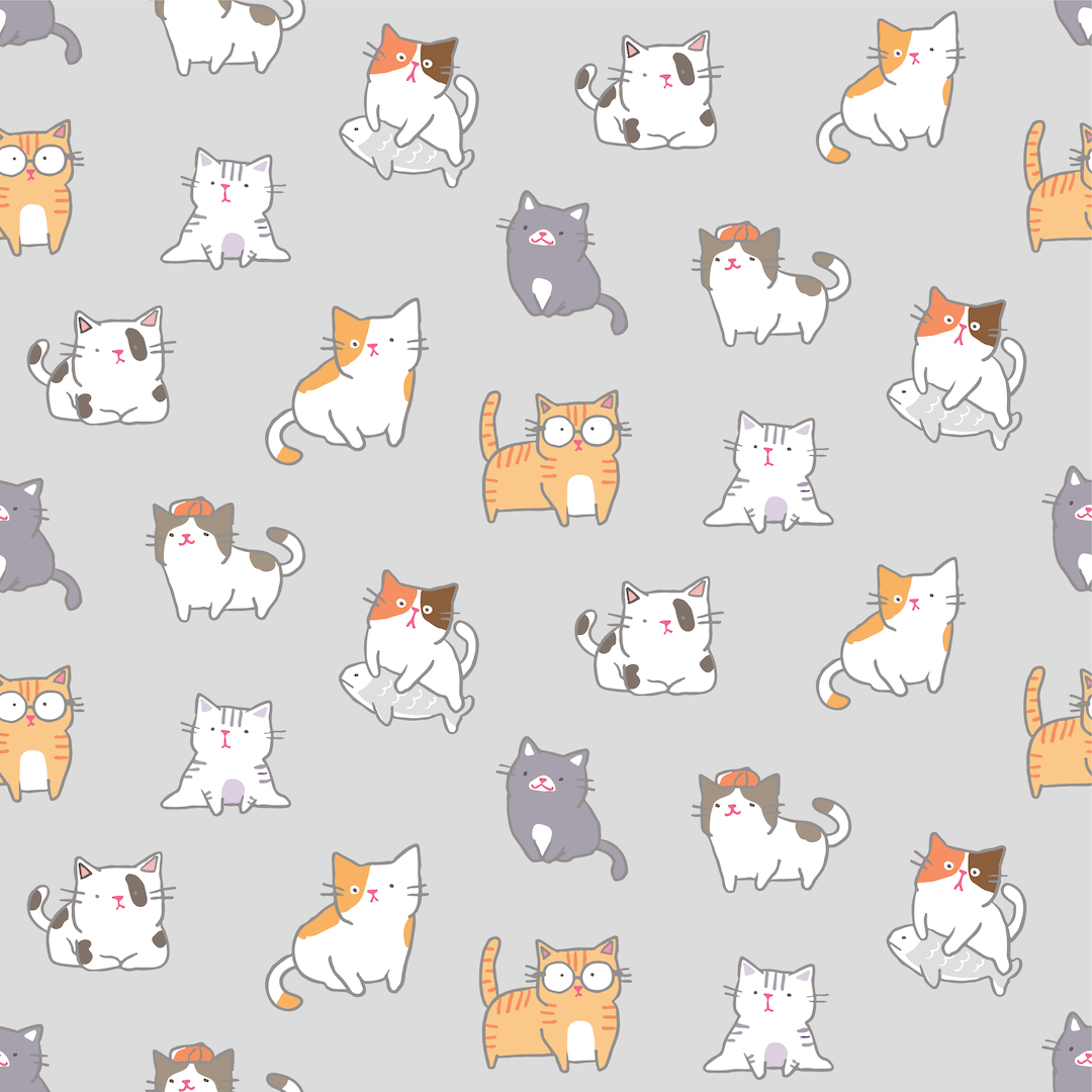 Cats Cats Cats Print