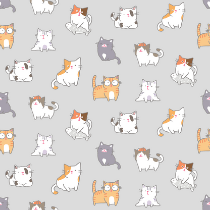 Cats Cats Cats Print