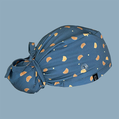 Bun Scrub Cap Rear