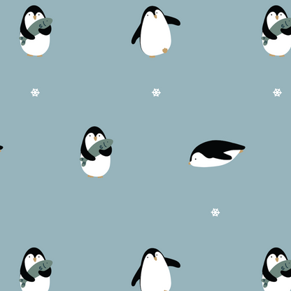 Capy Penguin Antics Print