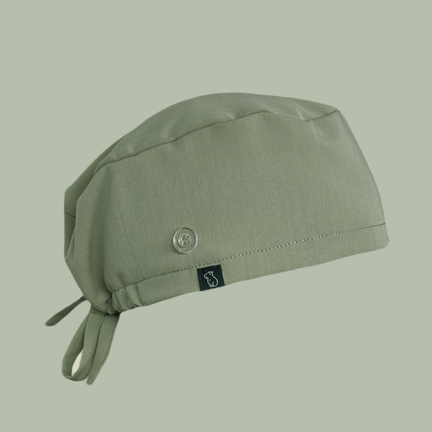 Classic cap in solid green