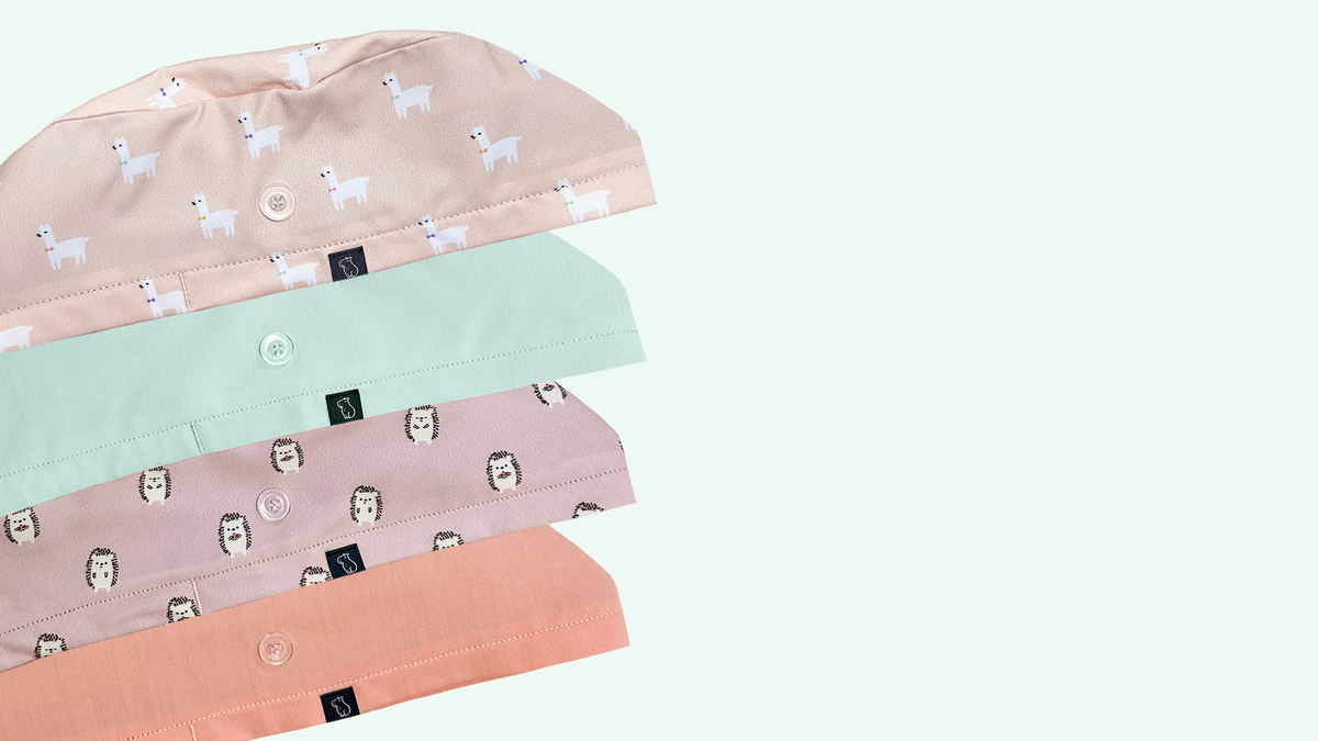 Capy: Ultra-soft, stylish premium scrub caps