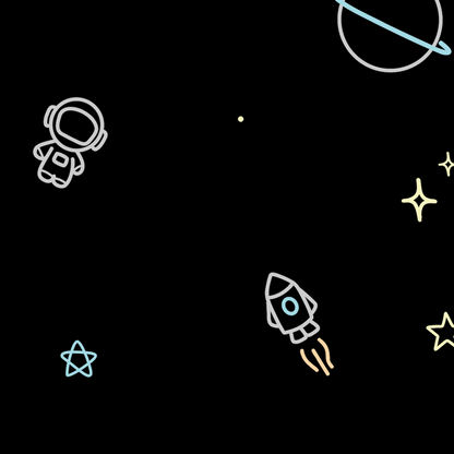 Blast Off Illustration Swatch