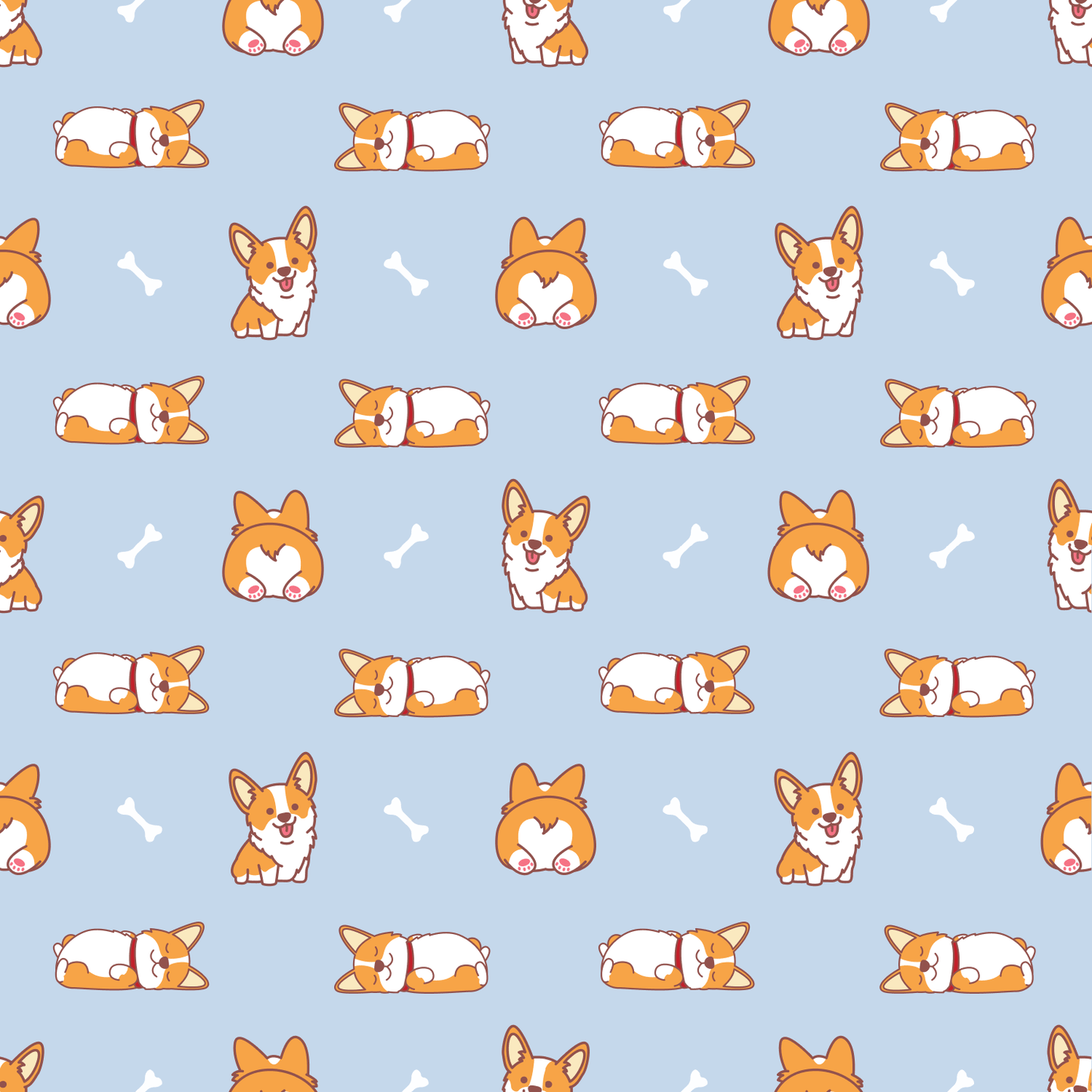 Bun Cap: Corgi Time - Capy