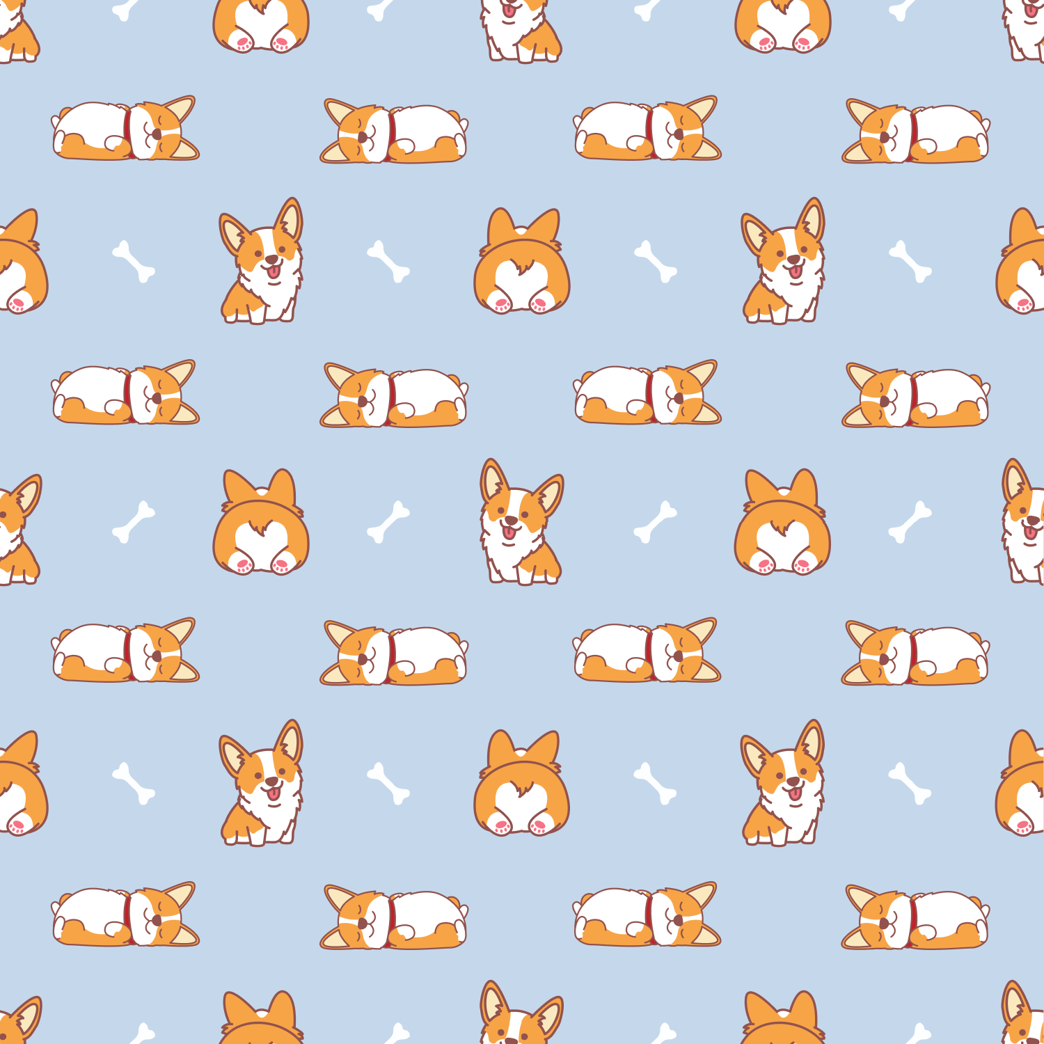 Bun Cap: Corgi Time - Capy