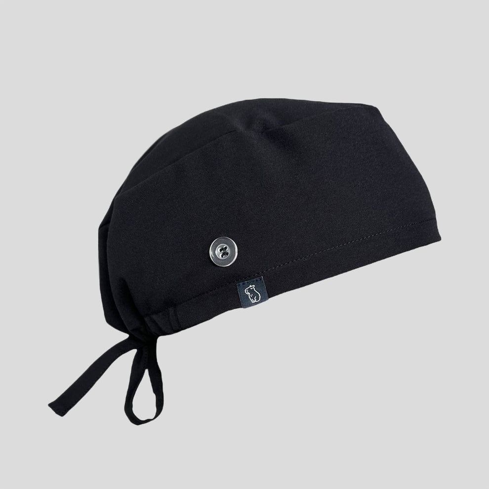 Capy Classic Scrub Cap in Black